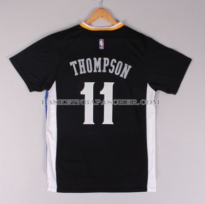 Maillot Manche Courte Golden State Warriors Thompson Noir